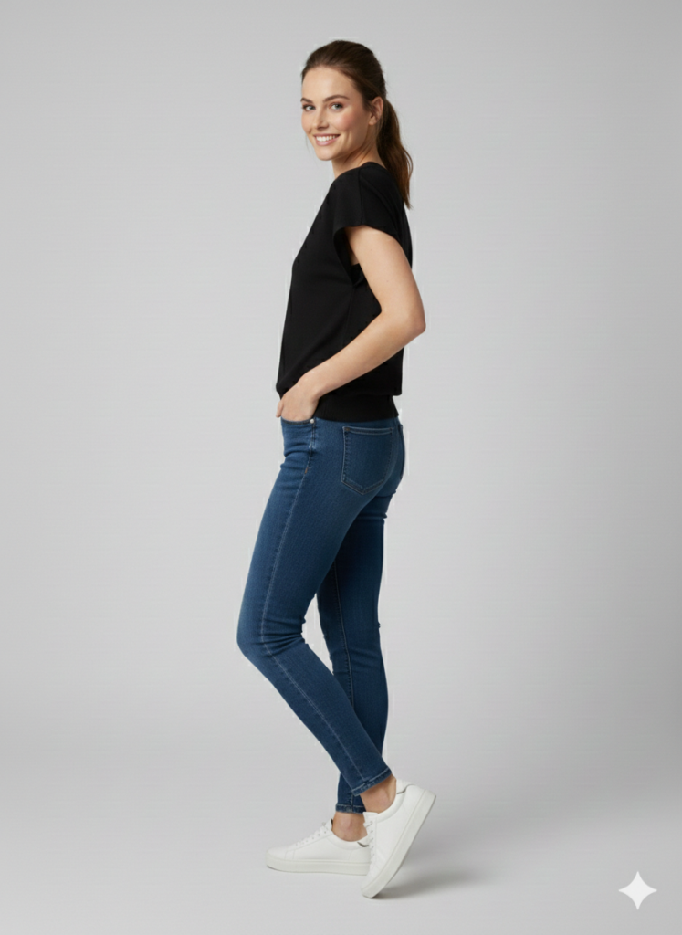 ON TRİKO Omzu Detaylı Bluz 70353 - Siyah