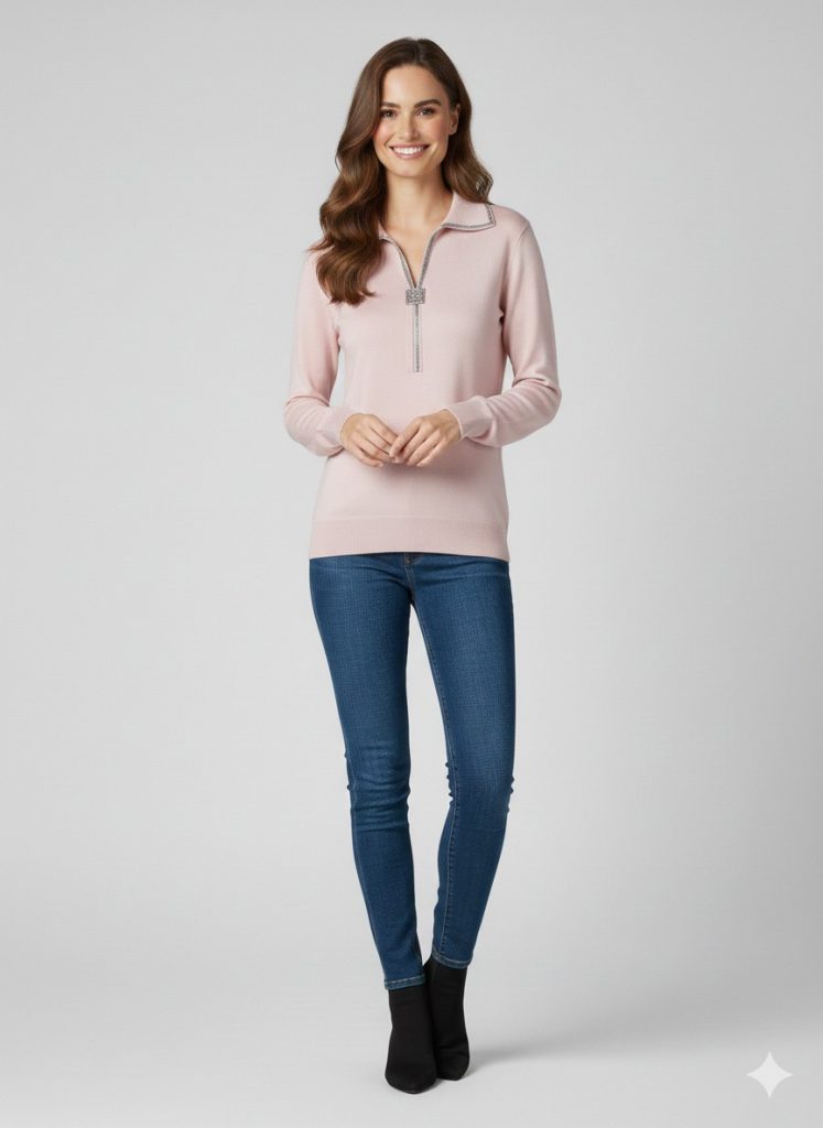 ON TRİKO V Yaka Triko Bluz  70426