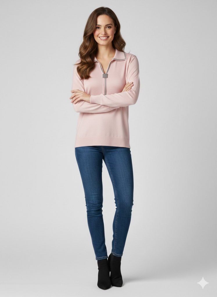 ON TRİKO V Yaka Triko Bluz  70426