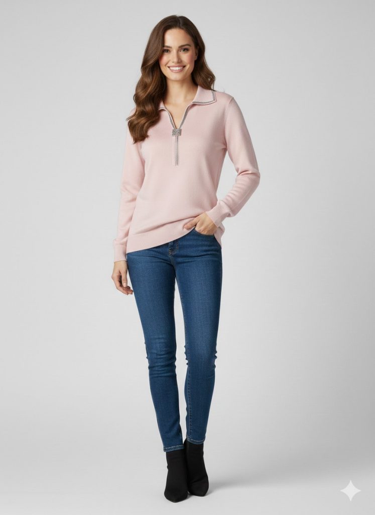 ON TRİKO V Yaka Triko Bluz  70426