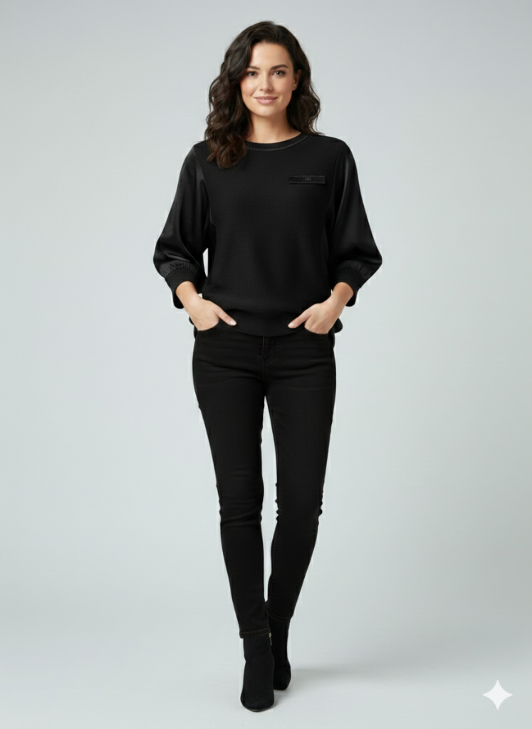 ON TRİKO Yarım Kol Triko Bluz 70436