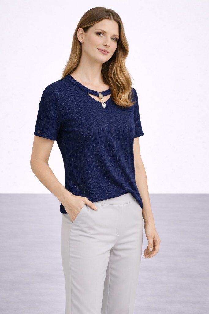 ON TRİKO Aksesuar Detaylı Bluz 71487