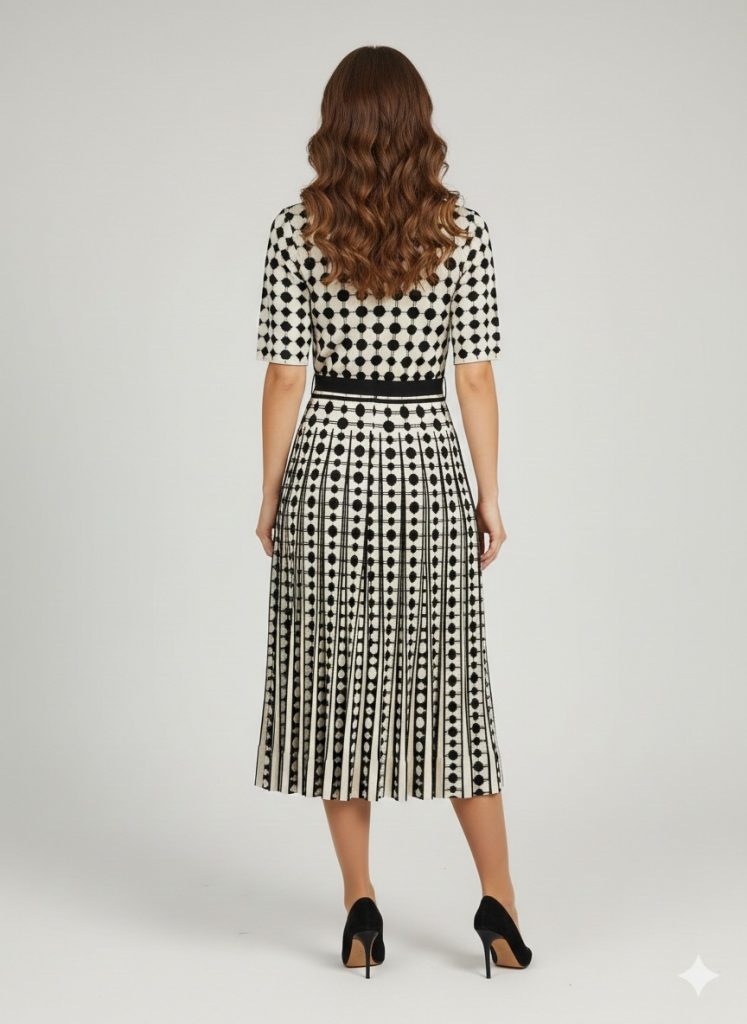 ON TRİKO Kemer Detaylı Elbise 70411