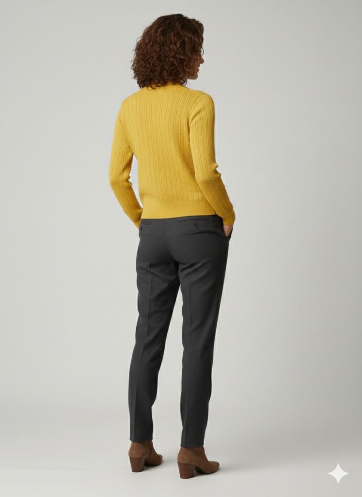 ON TRİKO Düğme Kapamalı Hırka 70911 - SARI