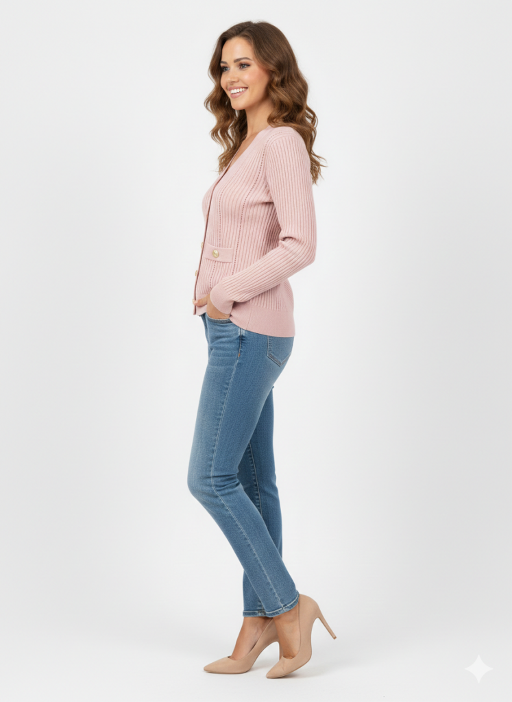 ON TRİKO Düğme Detaylı Hırka 70912