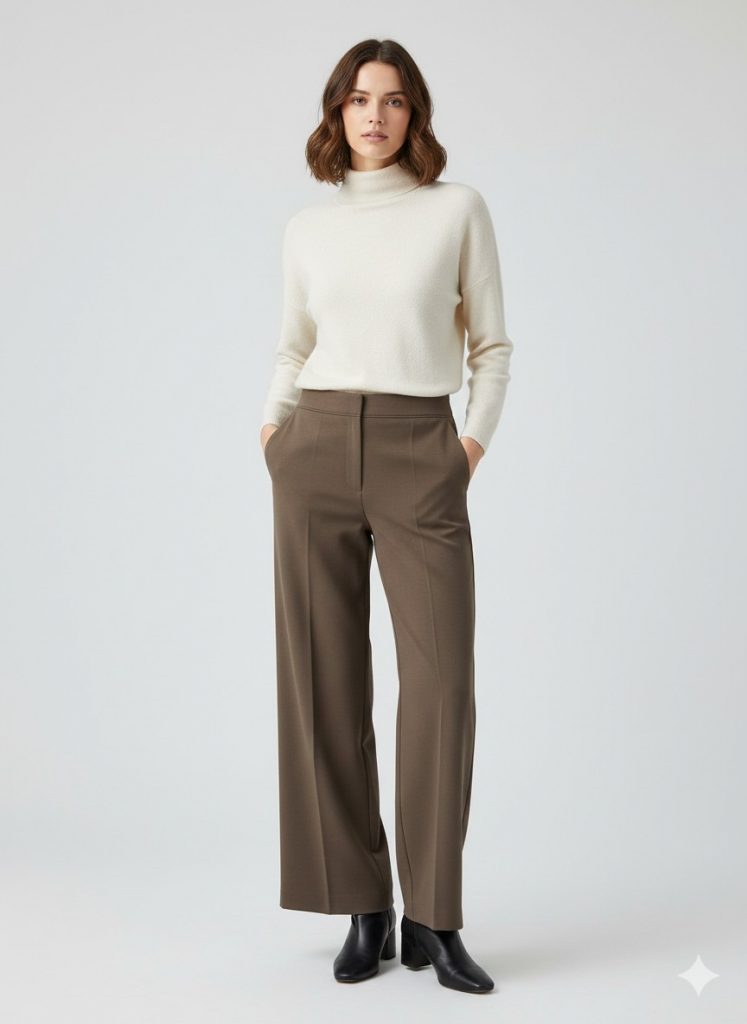 ON TRİKO Bol Paça Pantolon 74703