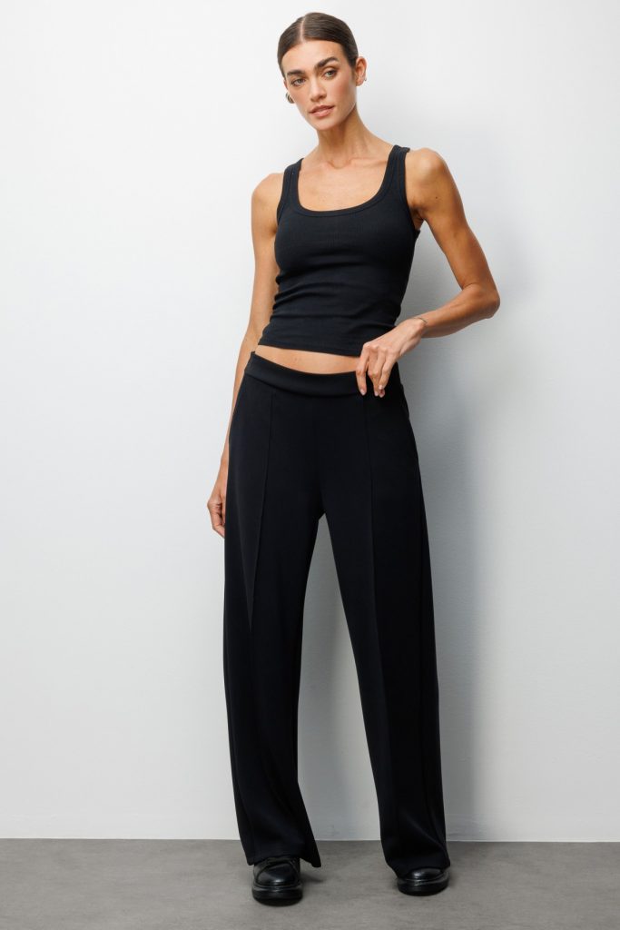 ON TRİKO Bol Paça Çimalı Eşofman Altı 76334