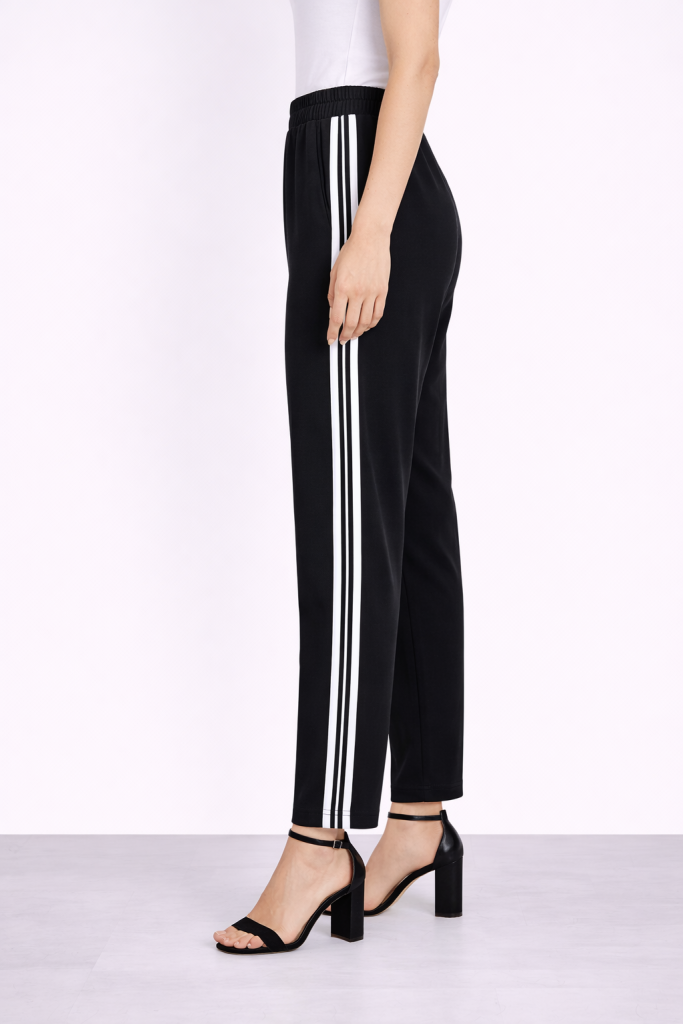 ON TRİKO Yanları Şeritli Pantolon 76336