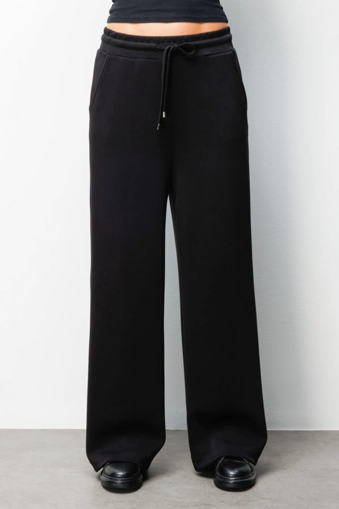 ON TRİKO PANTOLON 76340 - Siyah