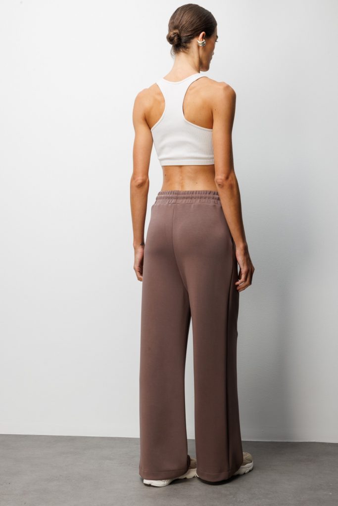 ON TRİKO PANTOLON 76340 - kahve