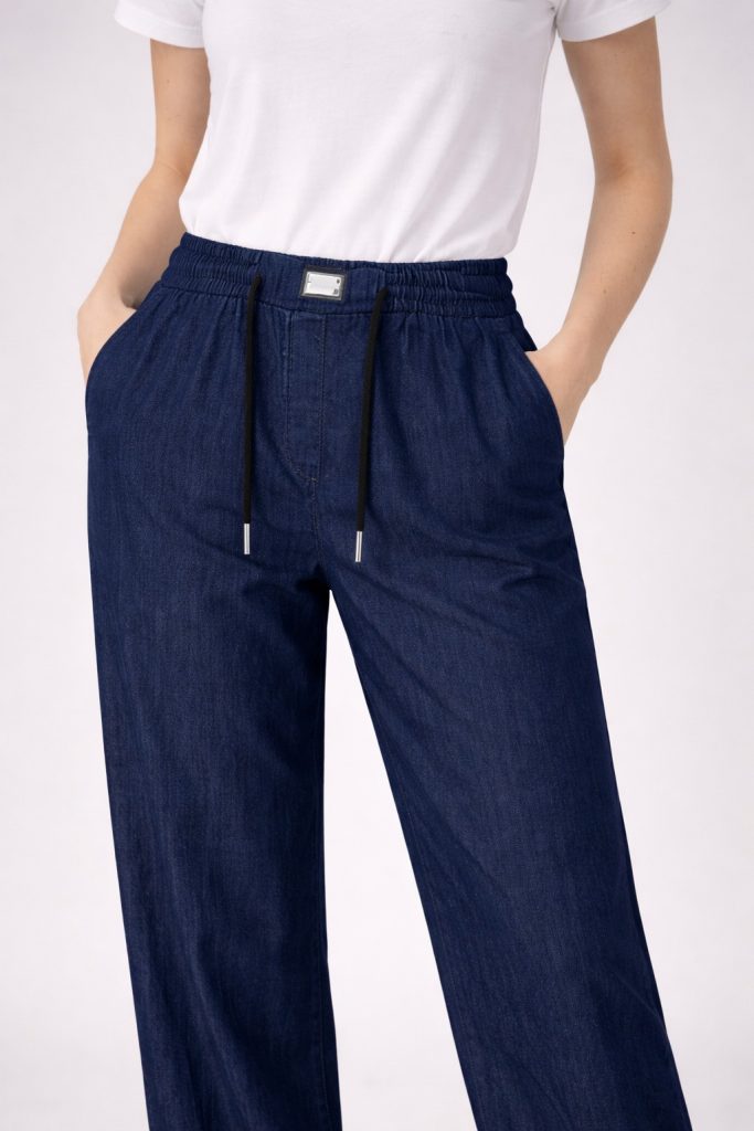 ON TRİKO Kadın Pantolon  78101 - İNDİGO