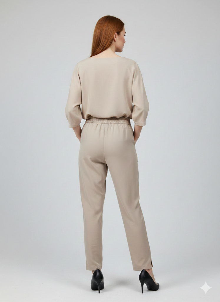 ON TRİKO Beli Lastikli Pantolon 78105