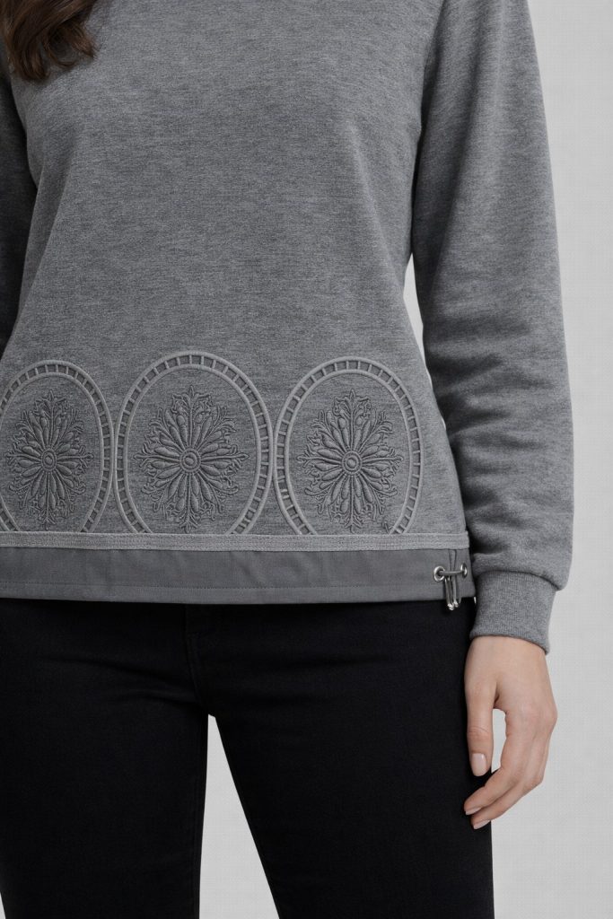 ON TRİKO Sweat 70349 - GRİ