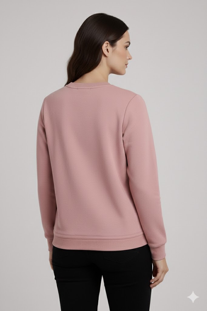 ON TRİKO Sweat 70349 - PUDRA