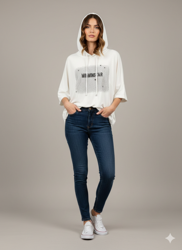 ON TRİKO Kapşonlu Sweat 76322