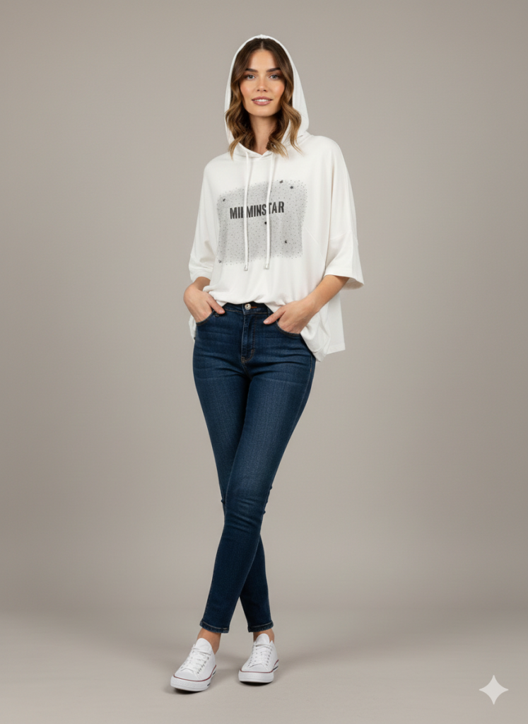 ON TRİKO Kapşonlu Sweat 76322