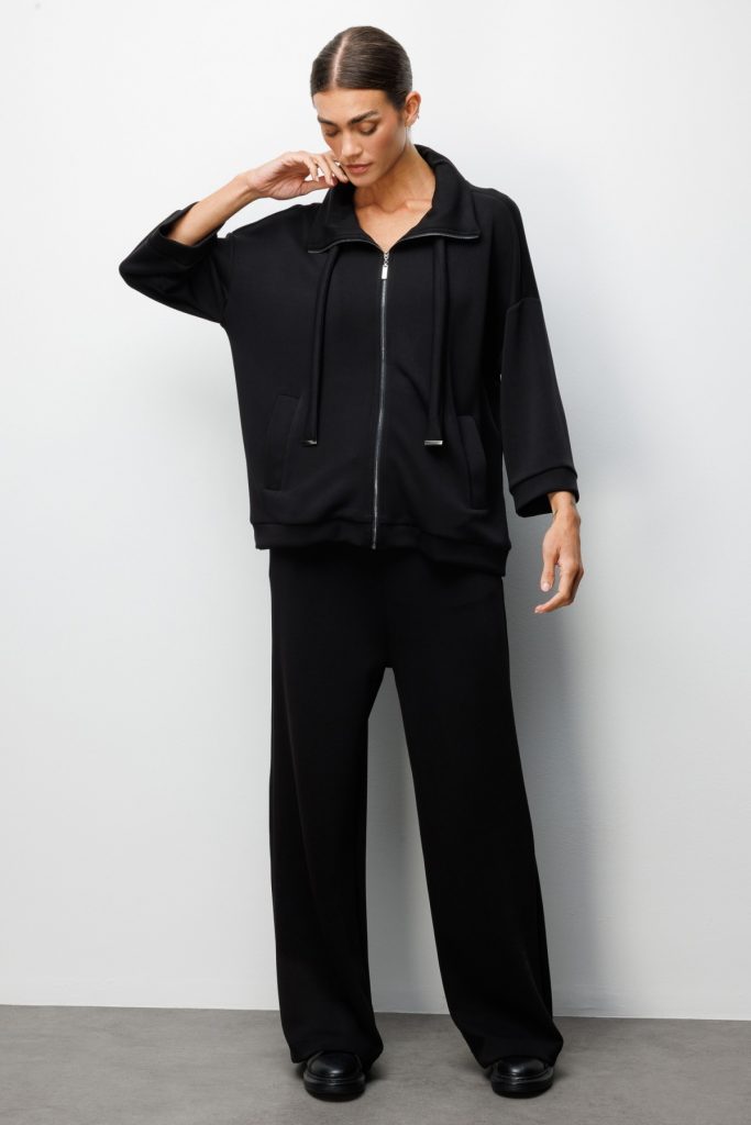 ON TRİKO Sweat 76339 - Siyah