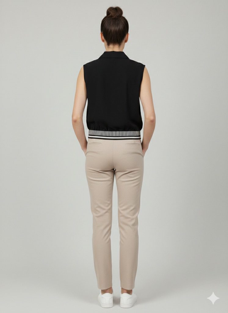 ON TRİKO Beli Lastikli Yelek 74902