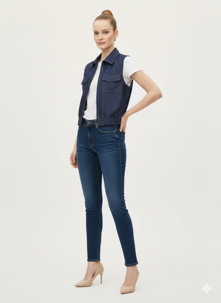 ON TRİKO Cepli Yelek 78904