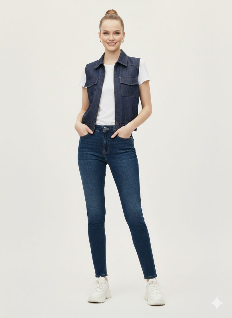 ON TRİKO Cepli Yelek 78904