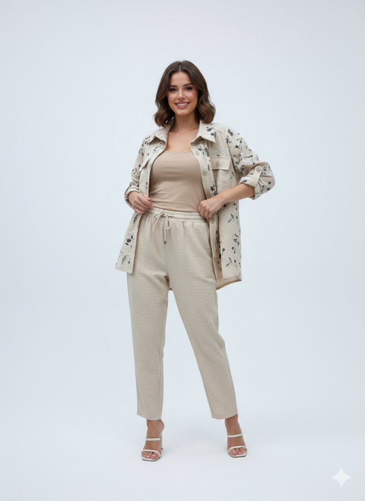 SEDNA Beli Lastikli Pantolon 7214