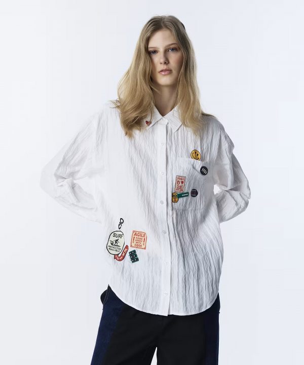 TWIST Kırışık Efektli Gömlek TS1260025143