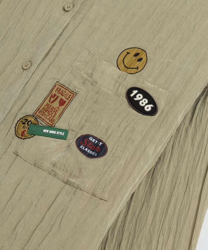 TWIST Kırışık Efektli Gömlek TS1260025143 - HAKİ