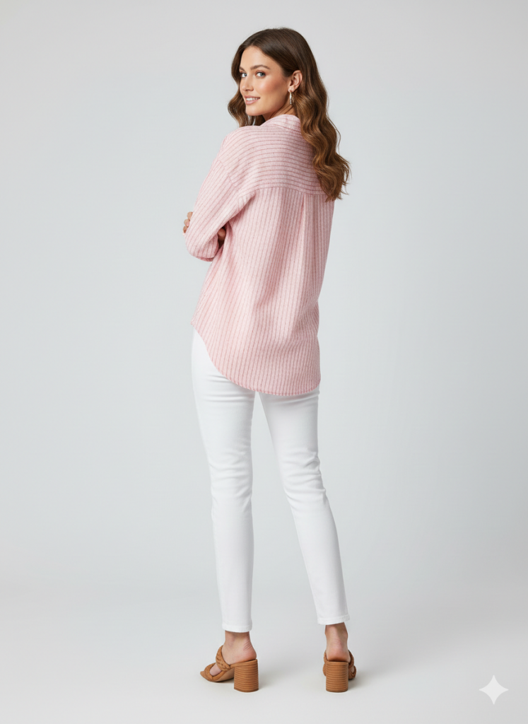 TWIST Çizgi Desen Gömlek TS1260025160