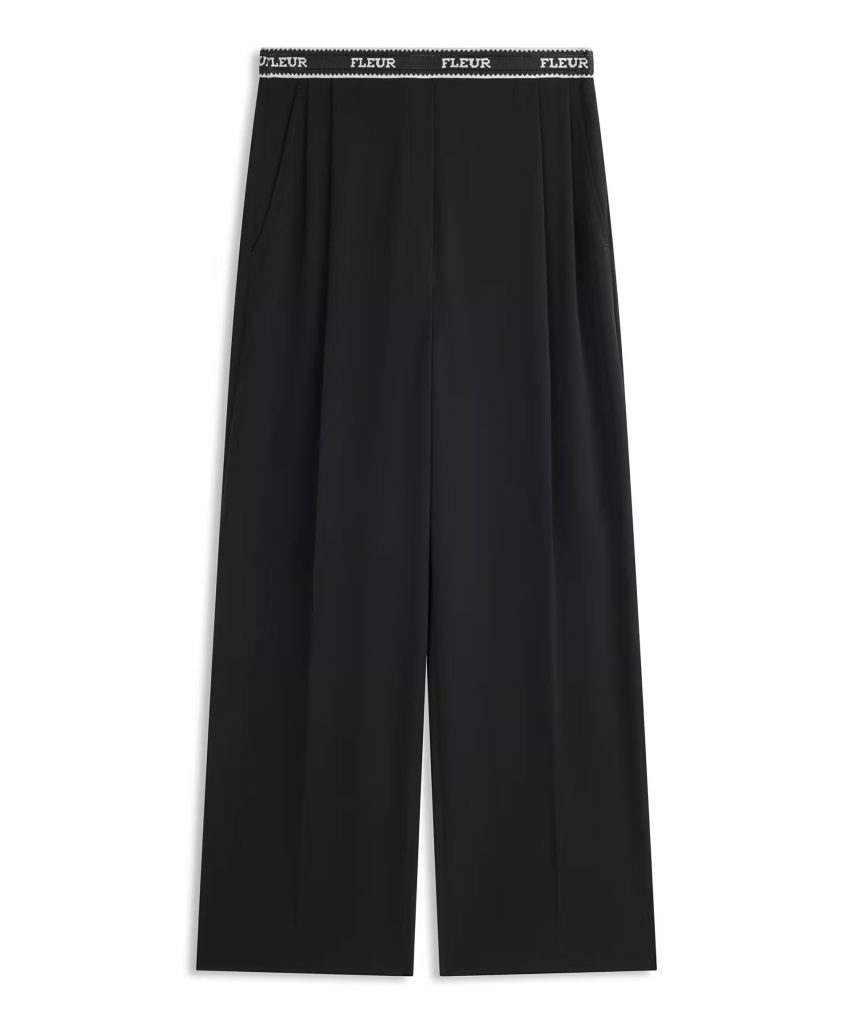 TWIST Sloganlı Wıde Leg Pantolon TS1260003139