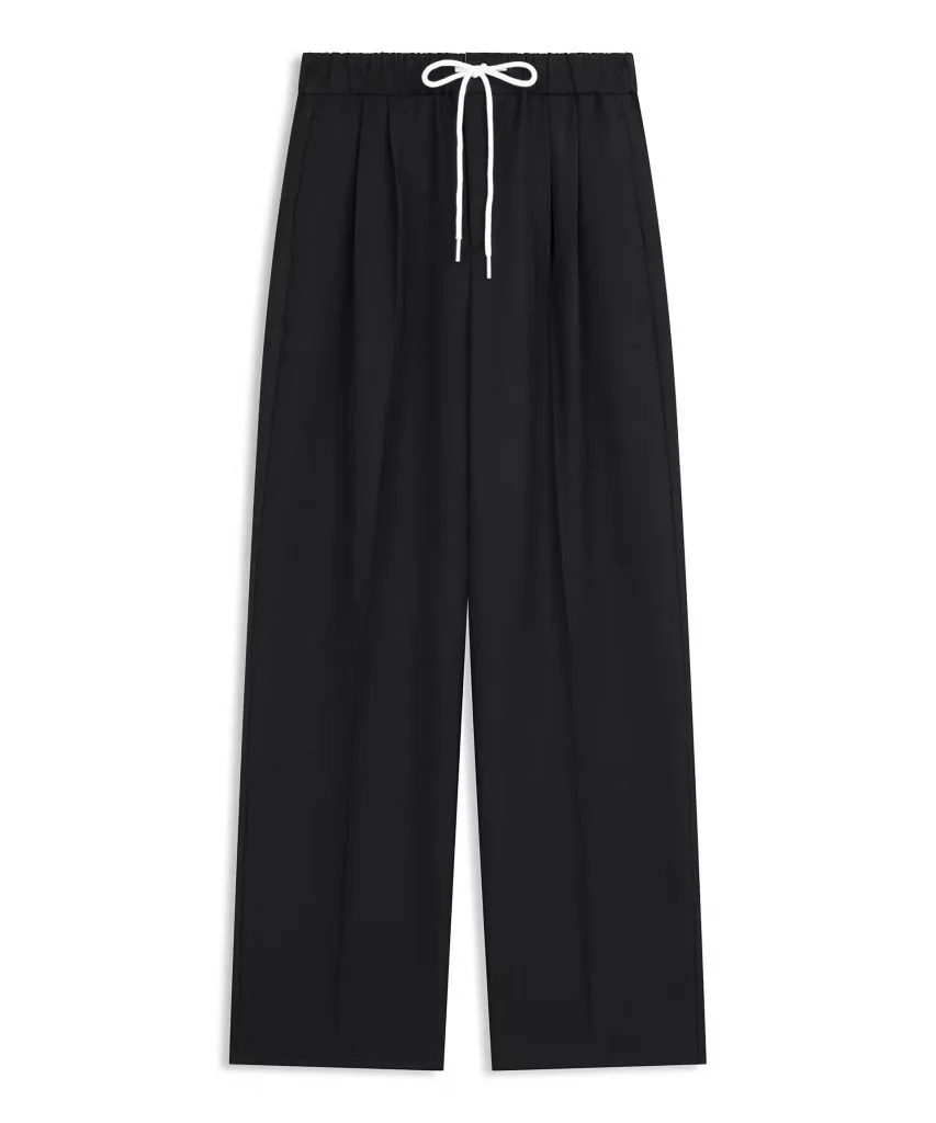 TWIST KONTRAST KORDONLU WIDE LEG PANTOLON TS1260003152