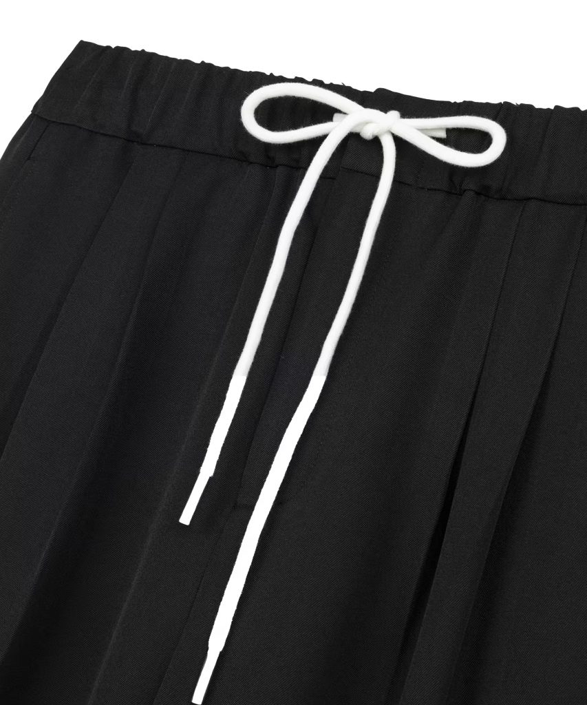 TWIST KONTRAST KORDONLU WIDE LEG PANTOLON TS1260003152