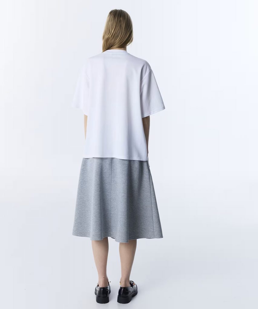 TWIST Görsel Baskılı  ve Patch'li Tişört TS1260070087 - EKRU