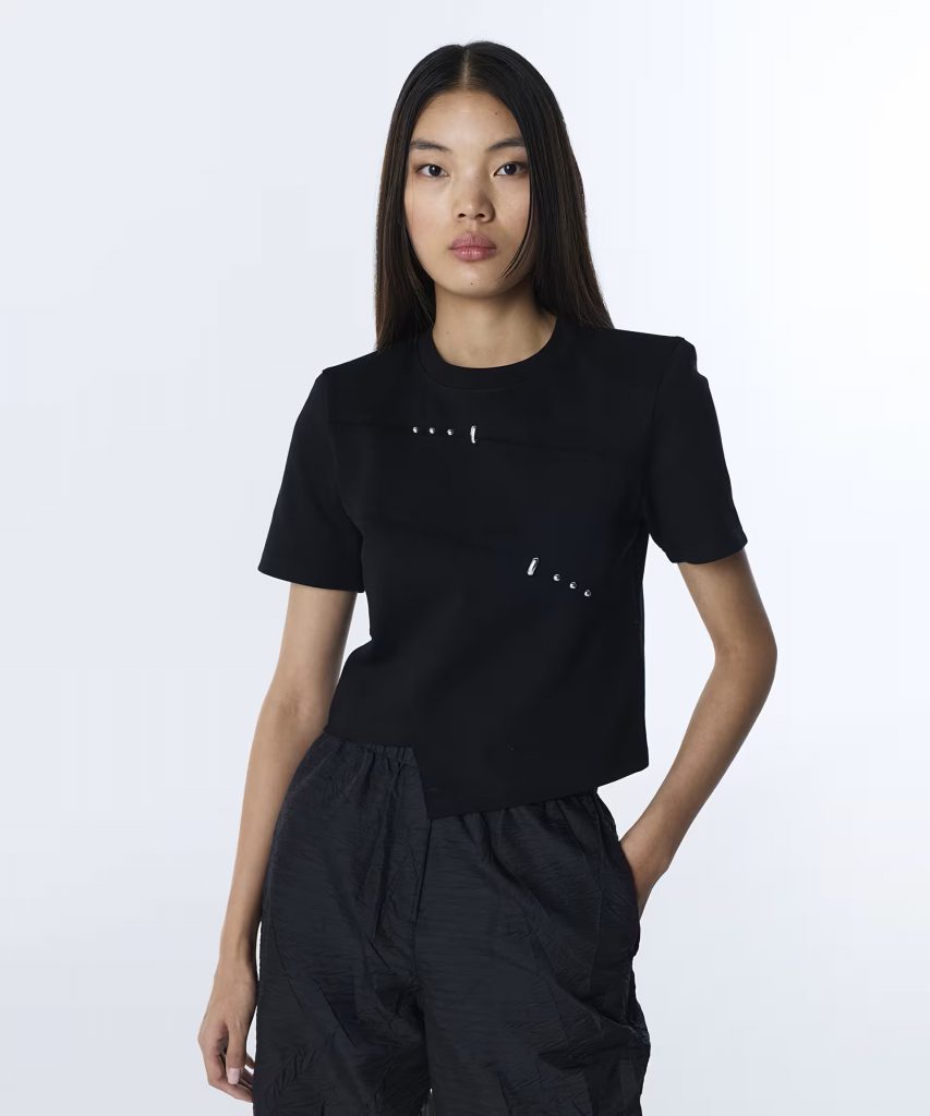 TWIST Metal Aksesuarlı T-shirt TS1260070090