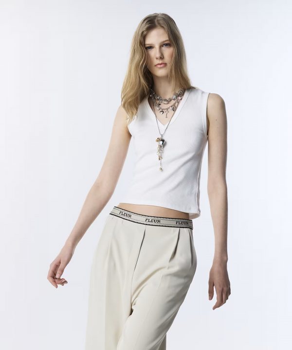 TWİST V YAKA BASIC TİŞÖRT TS1260070092