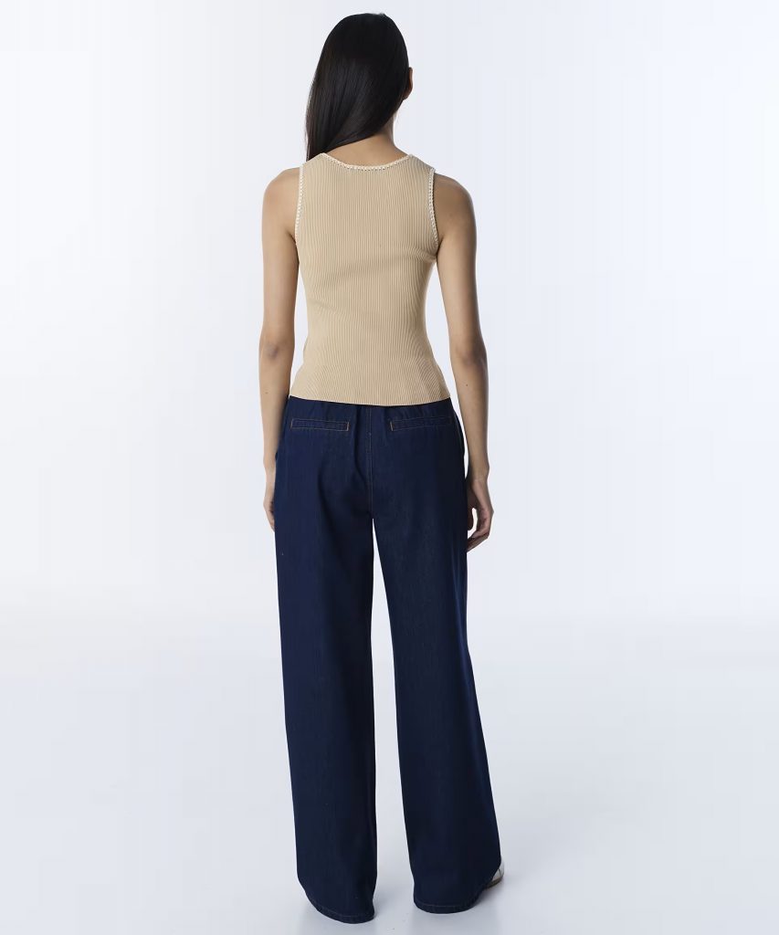 TWİST Kontrast Dikişli Triko TS1260050070