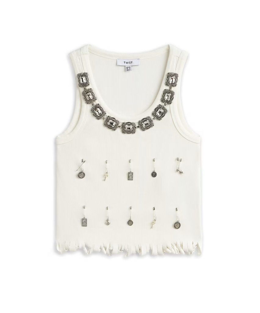 TWIST Metal Aksesuarlı Bluz  TS1260070066