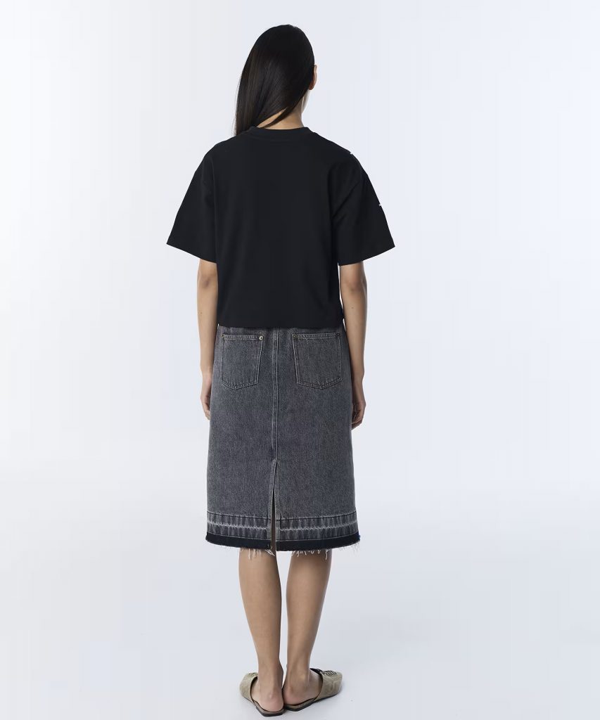 TWİST KARMA AKSESUARLI TİŞÖRT TS1260070091 - Siyah