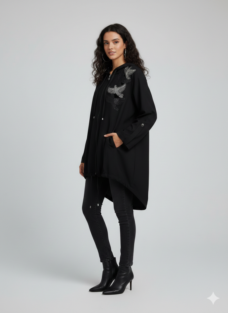 VEDİ Nakışlı Ceket 7804