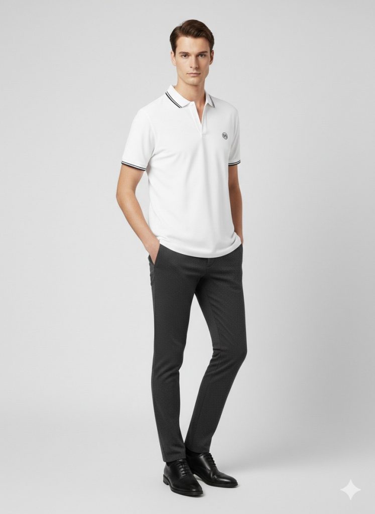 XINT Logolu T-shirt 502339 - Beyaz