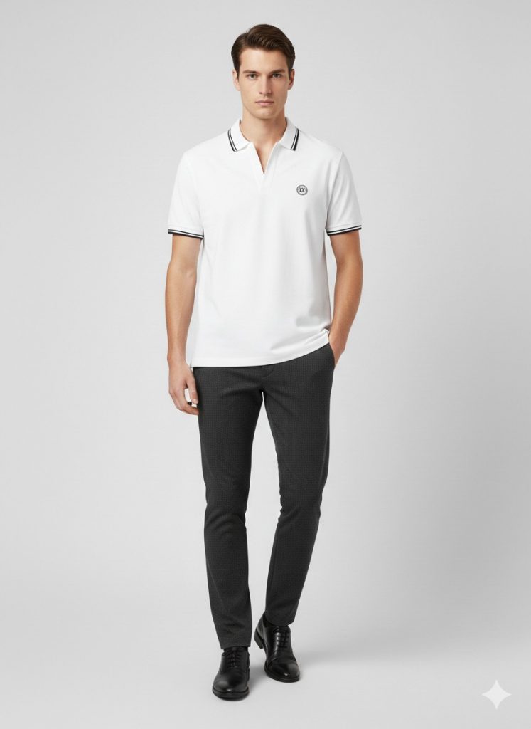 XINT Logolu T-shirt 502339 - Beyaz