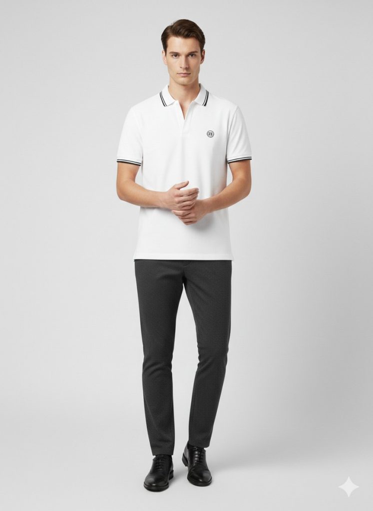 XINT Logolu T-shirt 502339 - Beyaz