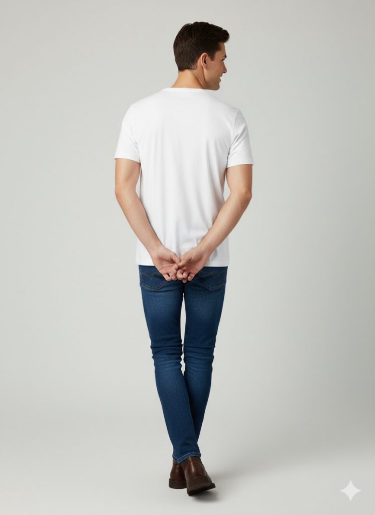 XINT Baskı Detaylı T-shirt 502342 - Beyaz