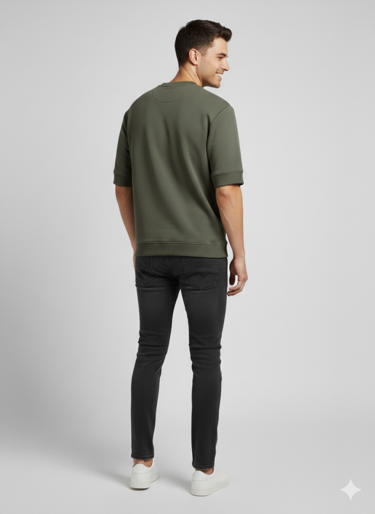 XINT Önü Baskılı Erkek T-shirt  502403