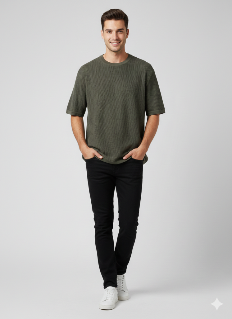 XINT Yuvarlak Yaka  T-shirt 801895