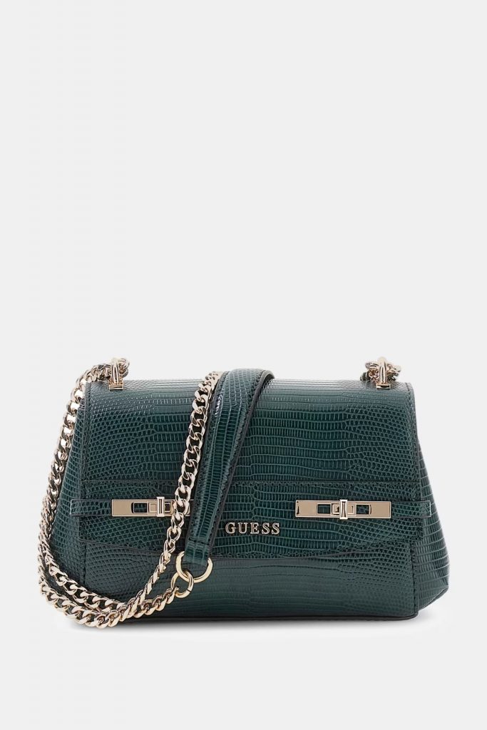 GUESS Melinda Mini Çapraz Çanta HWKL9933780 - YEŞİL