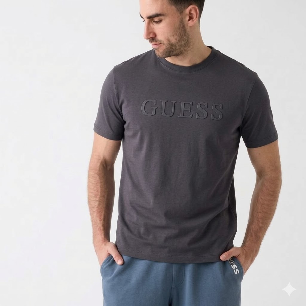 GUESS Regular Fit T-shirt  Z6GI06K2847 - ANTRASİT