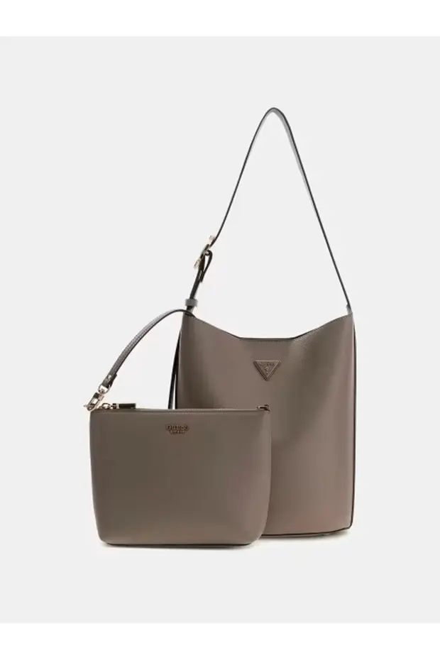 GUESS Meridian II Siyah Kadın Omuz Çantası HWBG6974040 - VİZON