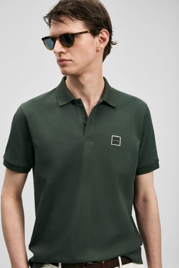 LUFİAN Carter Smart Erkek Polo Tişört 111040233 - HAKİ