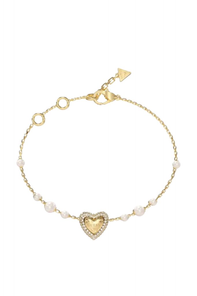 GUESS JGUJUBBO6009JWYGS Kalpli İnci Kadın Bileklik - ,