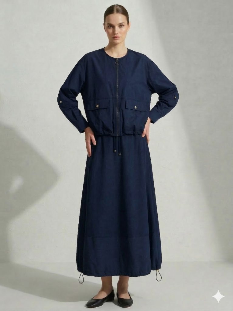 GHİSA Cep Detaylı 2'Lİ TAKIM 9279 - Lacivert